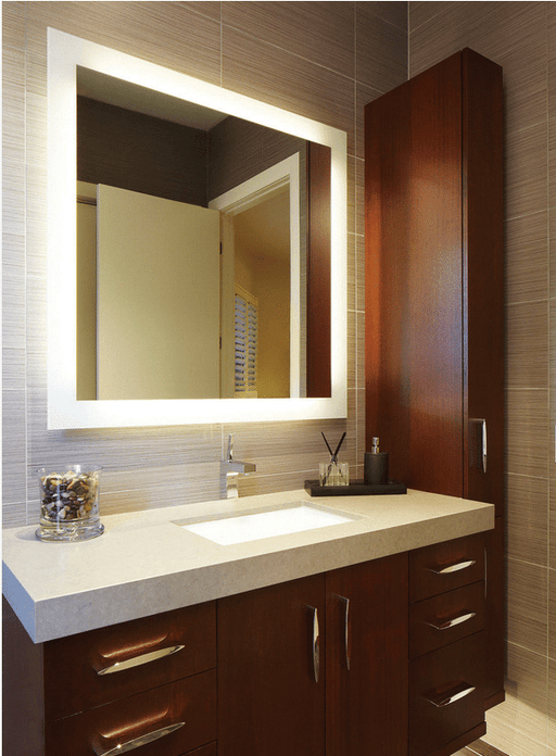 ThermoGroup S1500C Premium S Range Back-Lit Mirror - Includes Mirror Demister