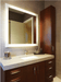 Premium S Range Back-Lit Mirror - Includes Mirror Demister