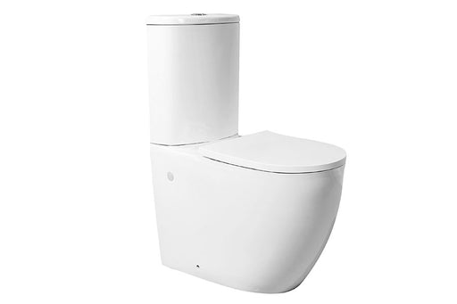 Alegra Ezi Height Rimless Universal Back-To-Wall Toilet Suite