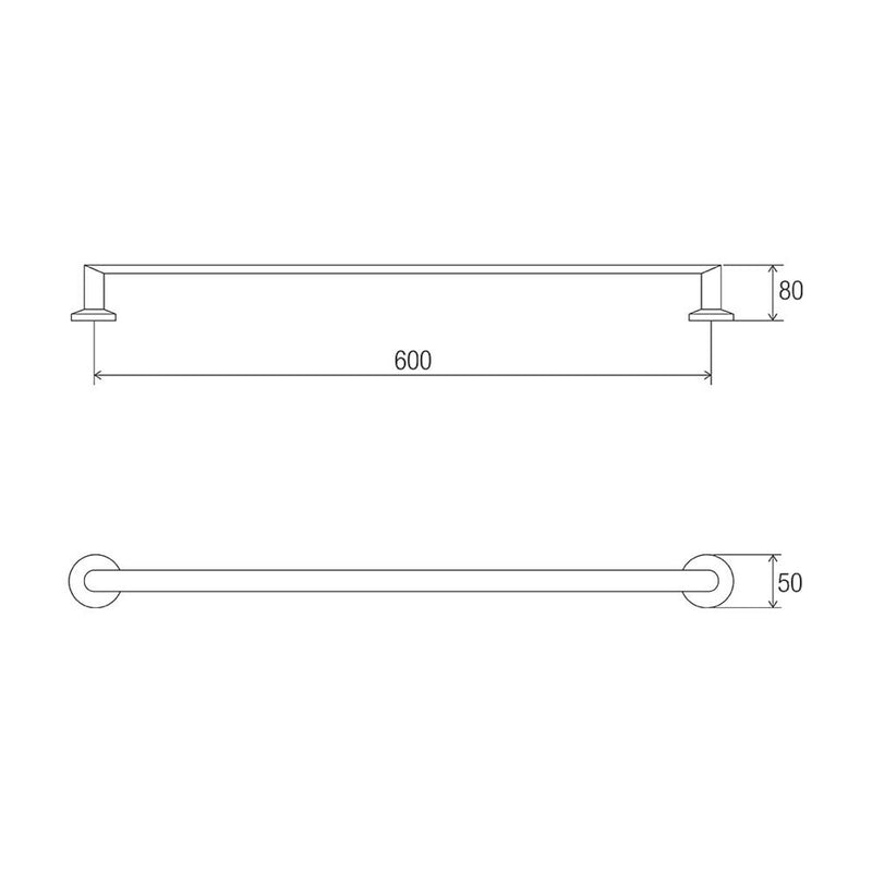 Conserv Modena Towel Rail