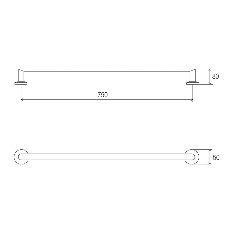 Conserv Modena Towel Rail