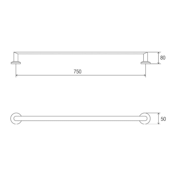 Conserv Modena Towel Rail