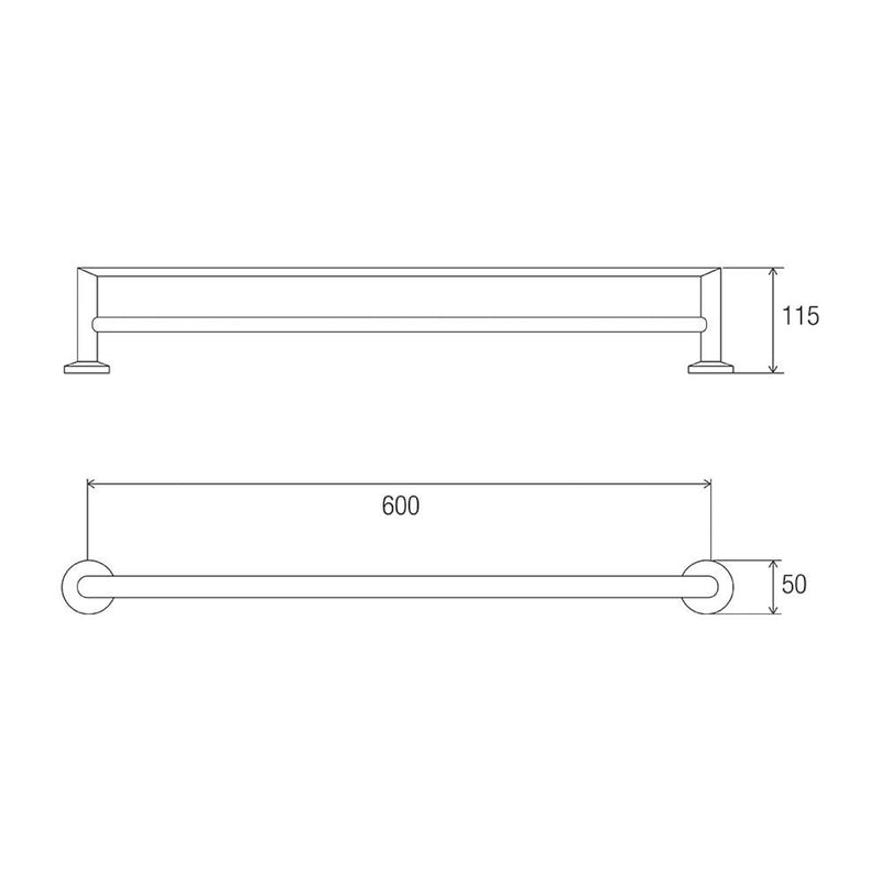 Conserv Modena Towel Rail