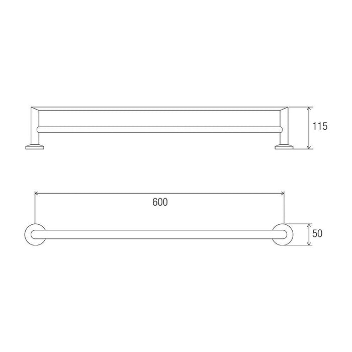 Conserv Modena Towel Rail