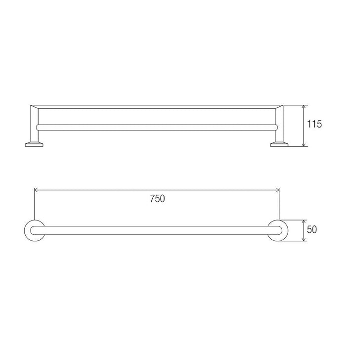 Conserv Modena Towel Rail