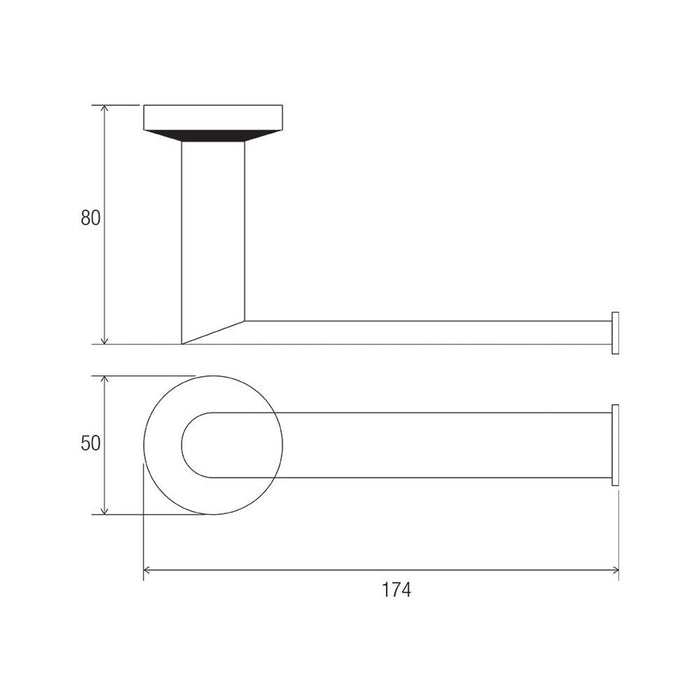 Conserv Modena Toilet Paper Holder