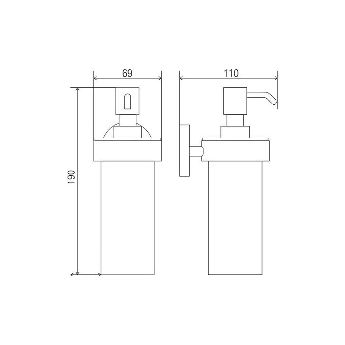 Conserv Comfort Wall Mounted Soap Holder