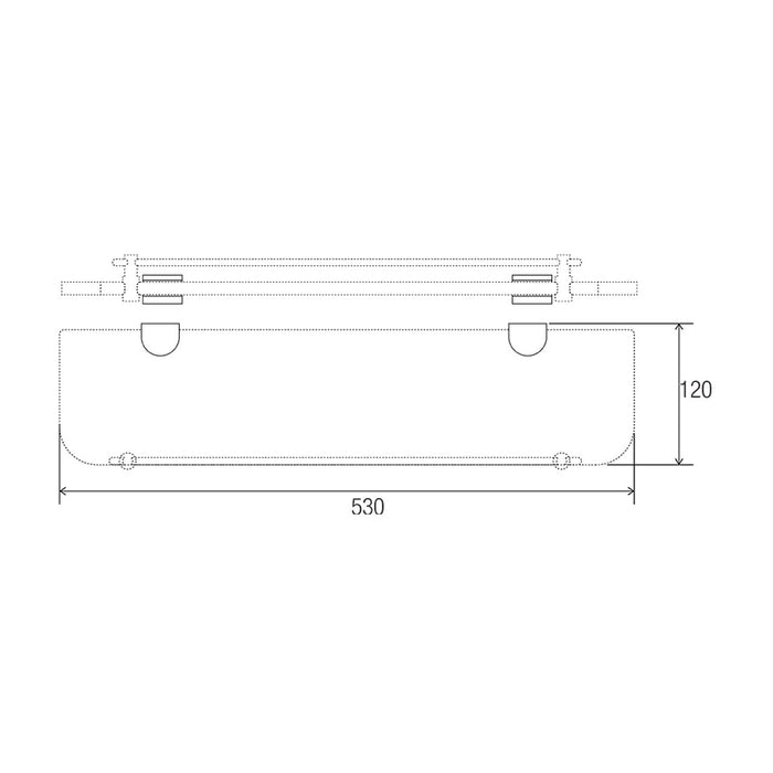 Conserv Glass Shelf Mount Brackets