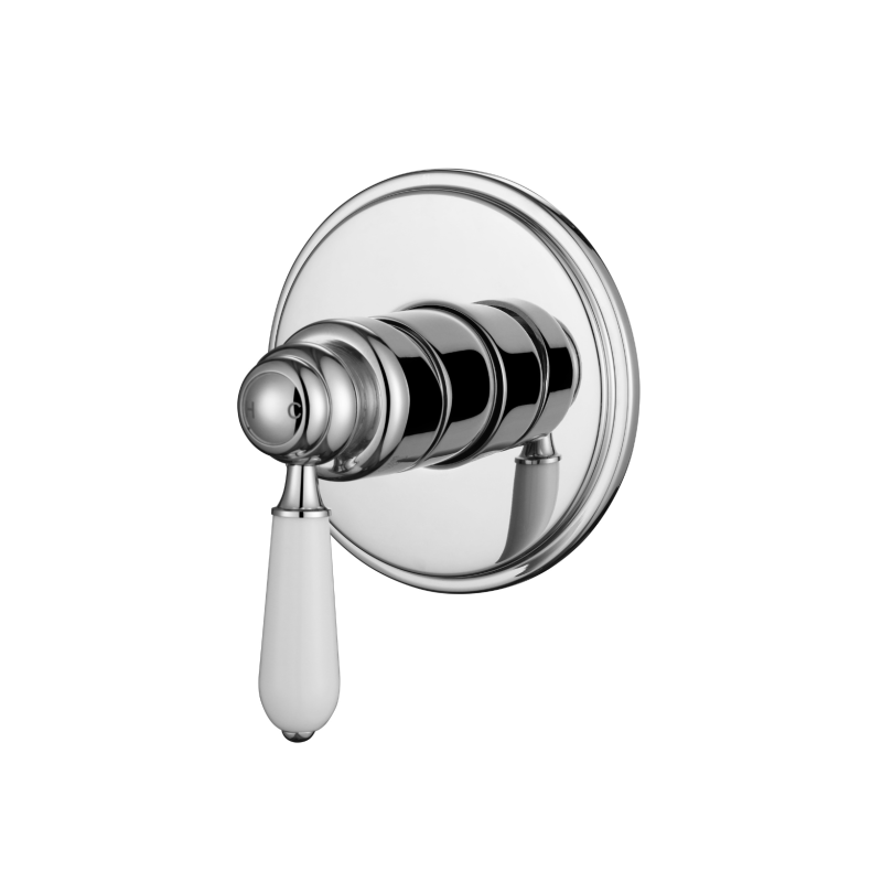 Modern National Bordeaux Shower Mixer Trim Kit