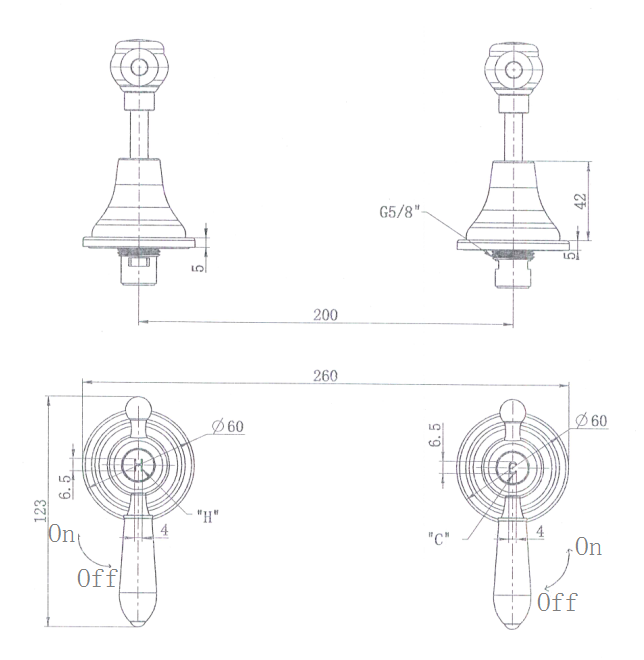 Modern National Bordeaux Wall Top Assemblies