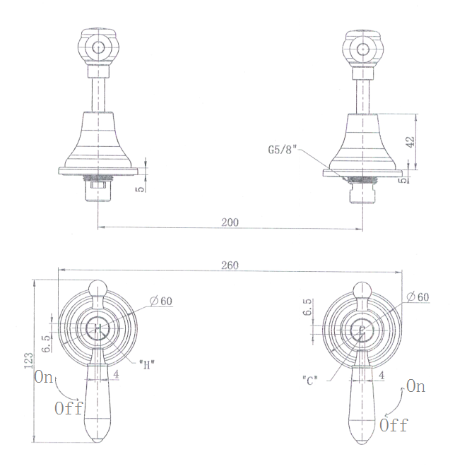 MODERN NATIONAL Bordeaux Wall Top Assemblies