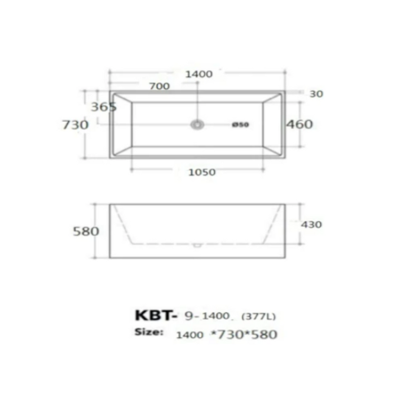 Theo Multi Fit Bathtub