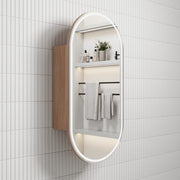 Aulic Beau Monde Oblong LED Shaving Cabinet mia