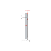 Aulic Beau Monde Oblong LED Mirror