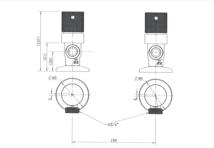 Modern National Cadence Washing Machine Stops 1/4 Turn