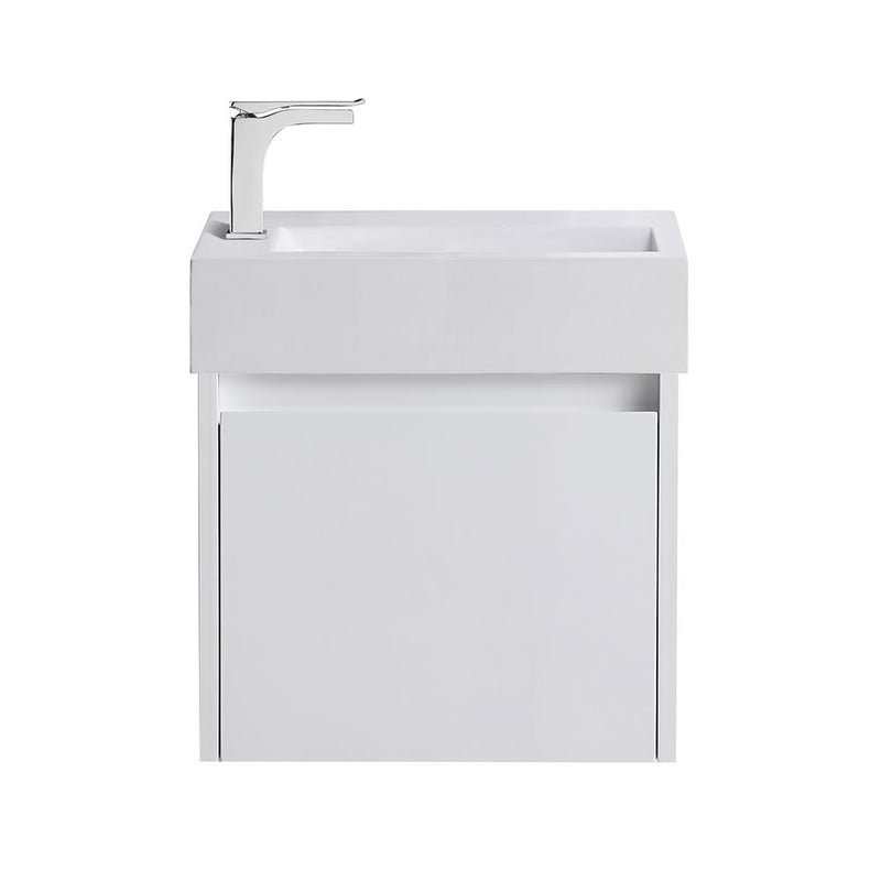 BNK Naga 450mm  Wall Hung  PVC Vanity  1TH Inc. Basin