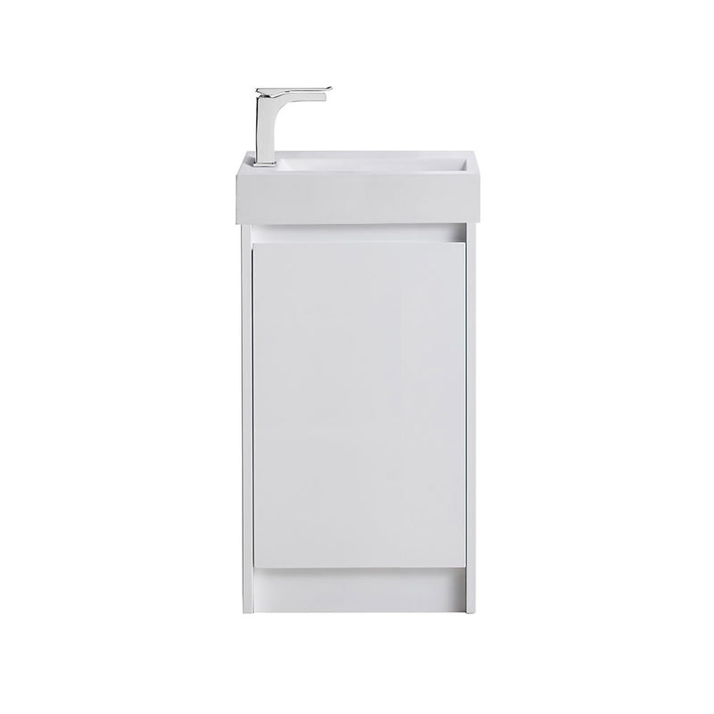 BNK Naga 450mm Floorstanding PVC Vanity 1TH Inc. Polymarble Top