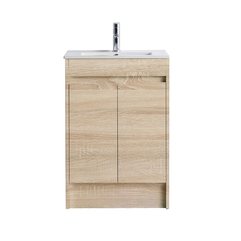 BNK Naga 600mm  Plywood Timber Wood Grain  Single Basin Vanity