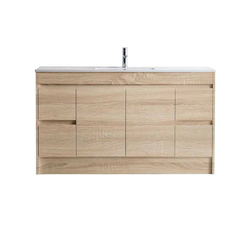 BNK Naga 1500mm Plywood Timber Wood Grain Single Bowl Vanity