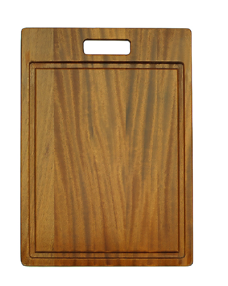 MODERN NATIONAL Timber chopping board 425 x 280 x 23mm