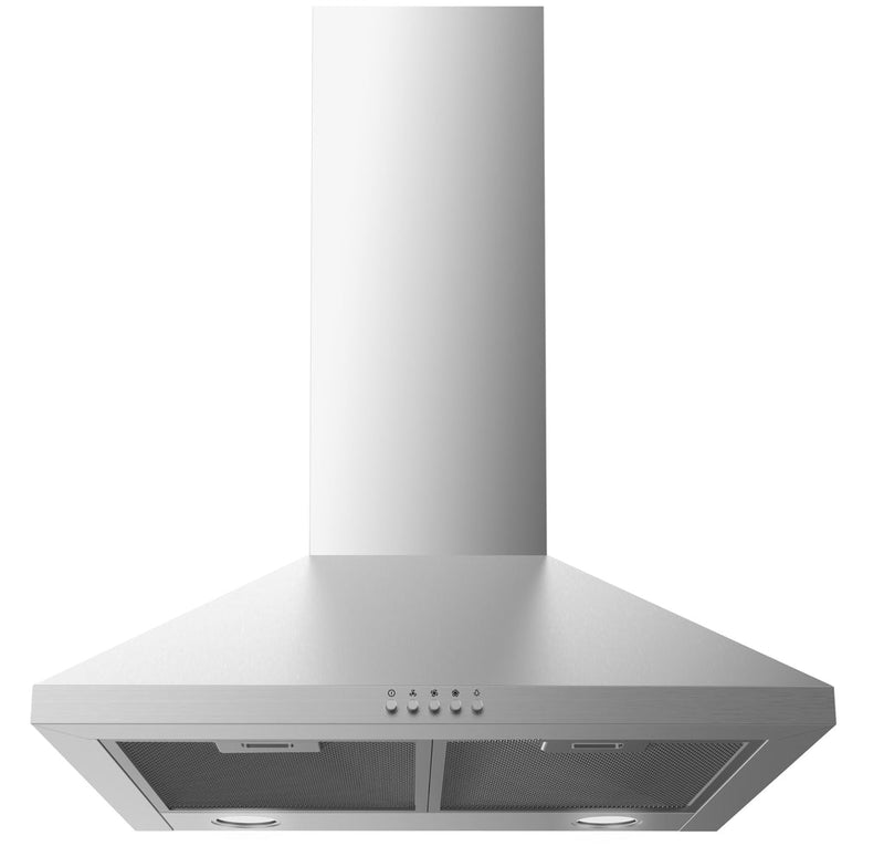 Dilusso Appliances 600mm Stainless Steel Canopy Rangehood 600m3/hr LED lights