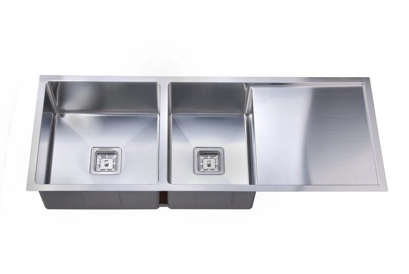 Suprema 1 & 3/4 Square Bowl Sink with Drainer