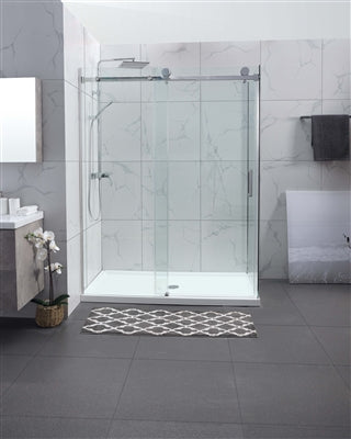 Covey CVP-031 Frameless Sliding Chrome