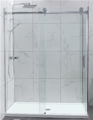 Covey CVP-031 Frameless Sliding Chrome