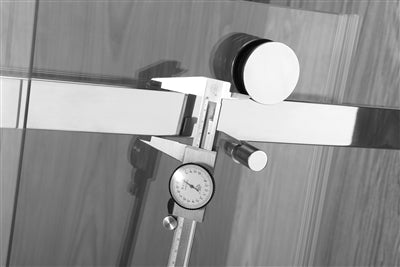 Covey CVP-031 Frameless Sliding Chrome