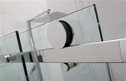 Covey CVP-031 Frameless Sliding Chrome