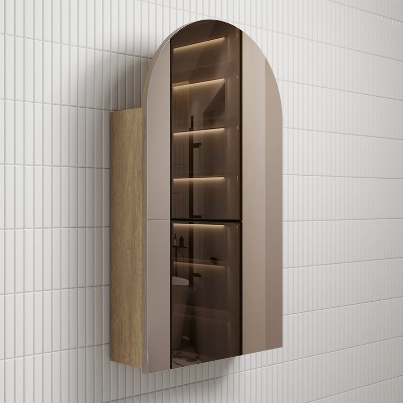Aulic Canterbury Arch Carita Shaving Cabinet 500MM