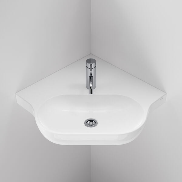 Caroma Opal Sole Corner Wall Basin 1TH