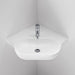 Caroma Opal Sole Corner Wall Basin 1TH