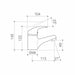 Caroma Acqua Basin Mixer - Lead Free
