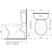 Caroma Aire Concorde Connector Bottom Inlet S Trap Suite
