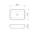 Caroma Tribute Above Counter Basin - Rectangle 600mm