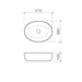 Caroma Tribute Above Counter Basin - Oval 510mm