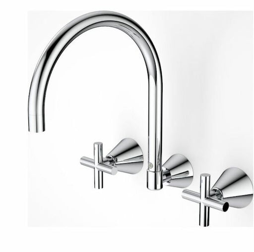 Caroma Classic Cross Laundry Set - Lead Free