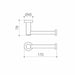 Caroma Cosmo Metal Toilet Roll Holder
