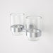 Caroma Cosmo Metal Tumbler Holder - Double