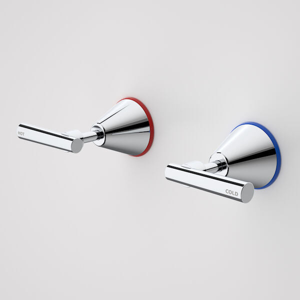 Caroma Elegance Lever Wall Tap Set (Lead Free)