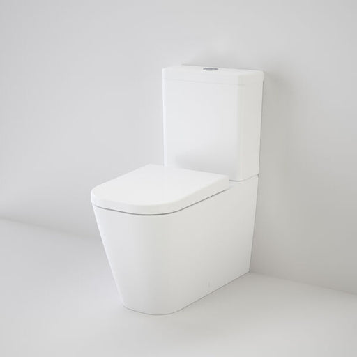 Caroma Luna Square Cleanflush® Wall Faced Toilet Suite BI