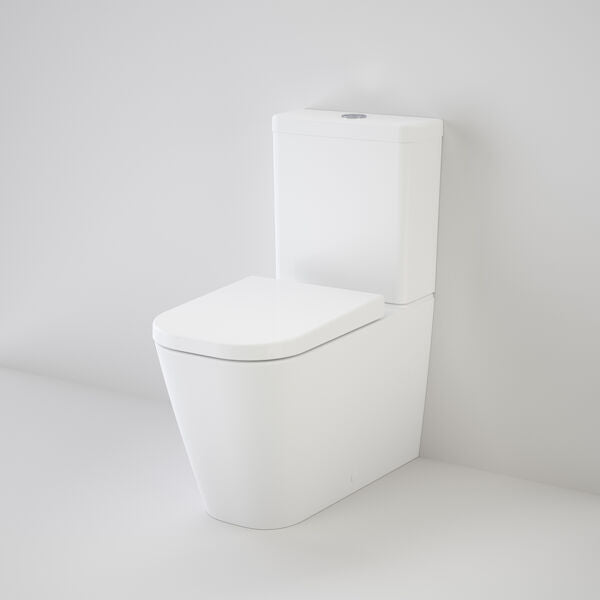 Caroma Luna Square Cleanflush® Wall Faced Toilet Suite BE