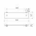 Caroma Quatro Glass Shelf