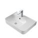 Caroma Tribute Rectangle 600 Right Hand Shelf WB 1TH OF