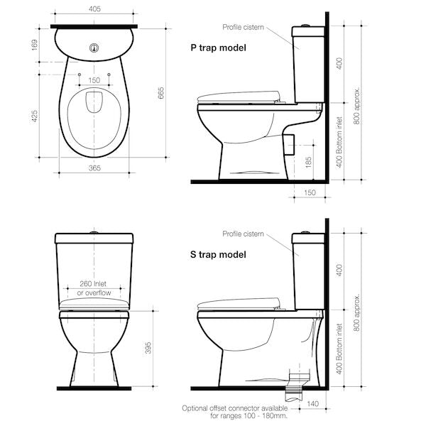 Caroma Tempo Close Coupled SNV Suite