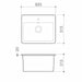 Caroma Cubus Laundry Vanity Basin 1T
