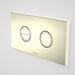 Caroma Invisi Series II® Round Dual Flush Plate & Buttons - Gold