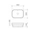 Caroma Luna Inset Basin (without tap landing)