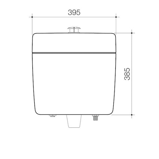 Caroma Cosmo Care 2 4.5/3L Cistern